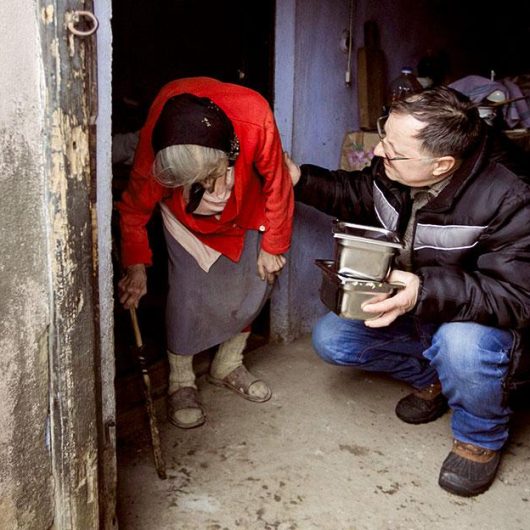 Stelica Onea nimmt sich Zeit für die Menschen